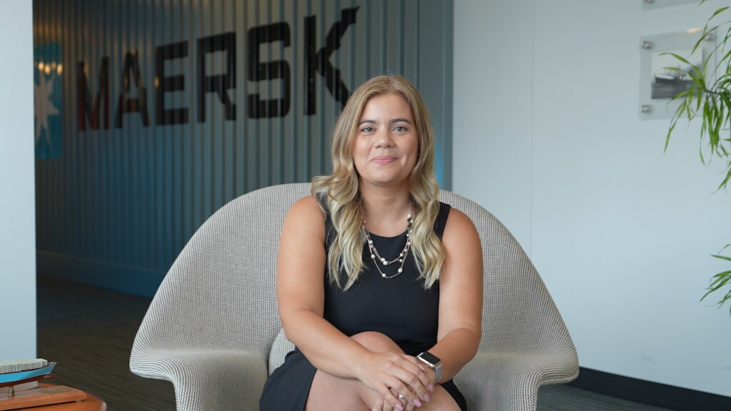 Cassia Sanchez, Ocean Product Manager at Maersk.