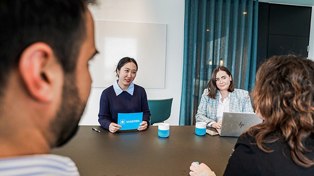 People at office meetings