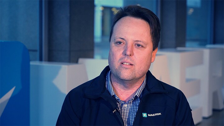 马士基物流和服务平台副总裁 Scott Horn 谈到了如何利用技术解决未开发的问题。