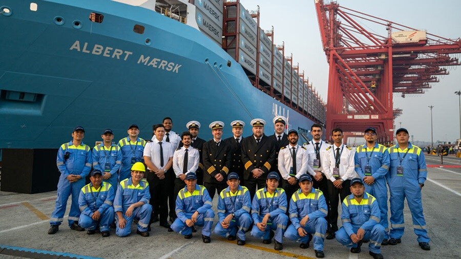 Albert Mærsk Mumbai Namegiving 2025