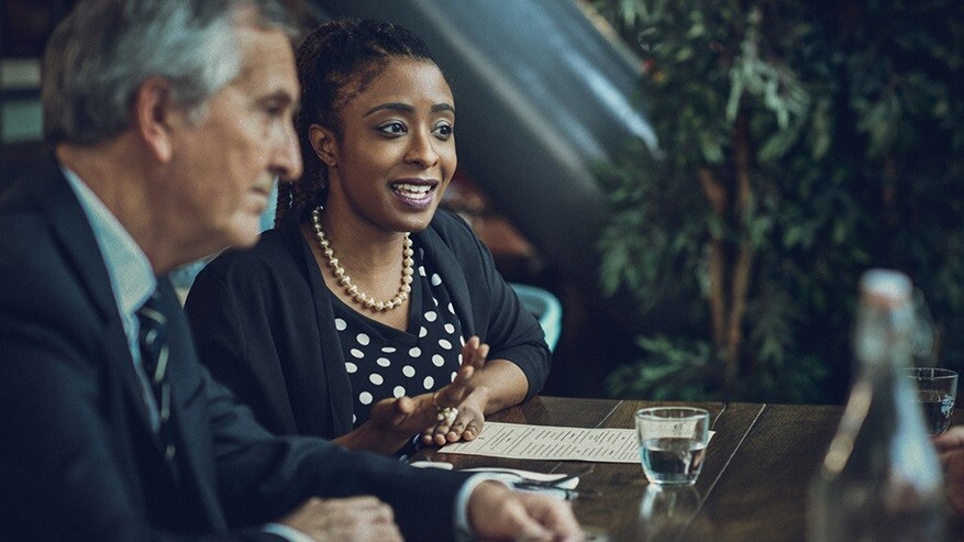 Business meeting and brainstorming