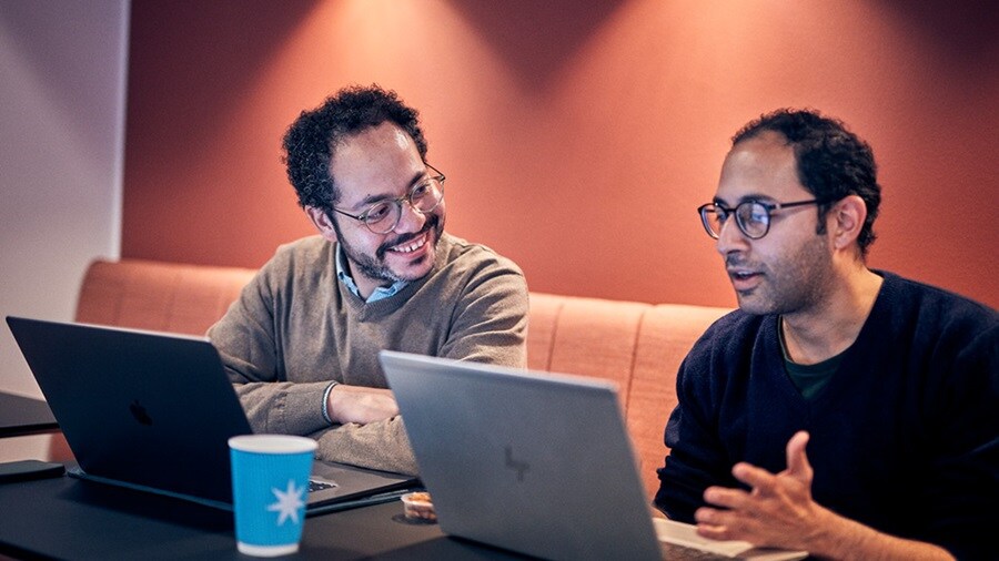 Employees Maersk Technology collaboration meeting