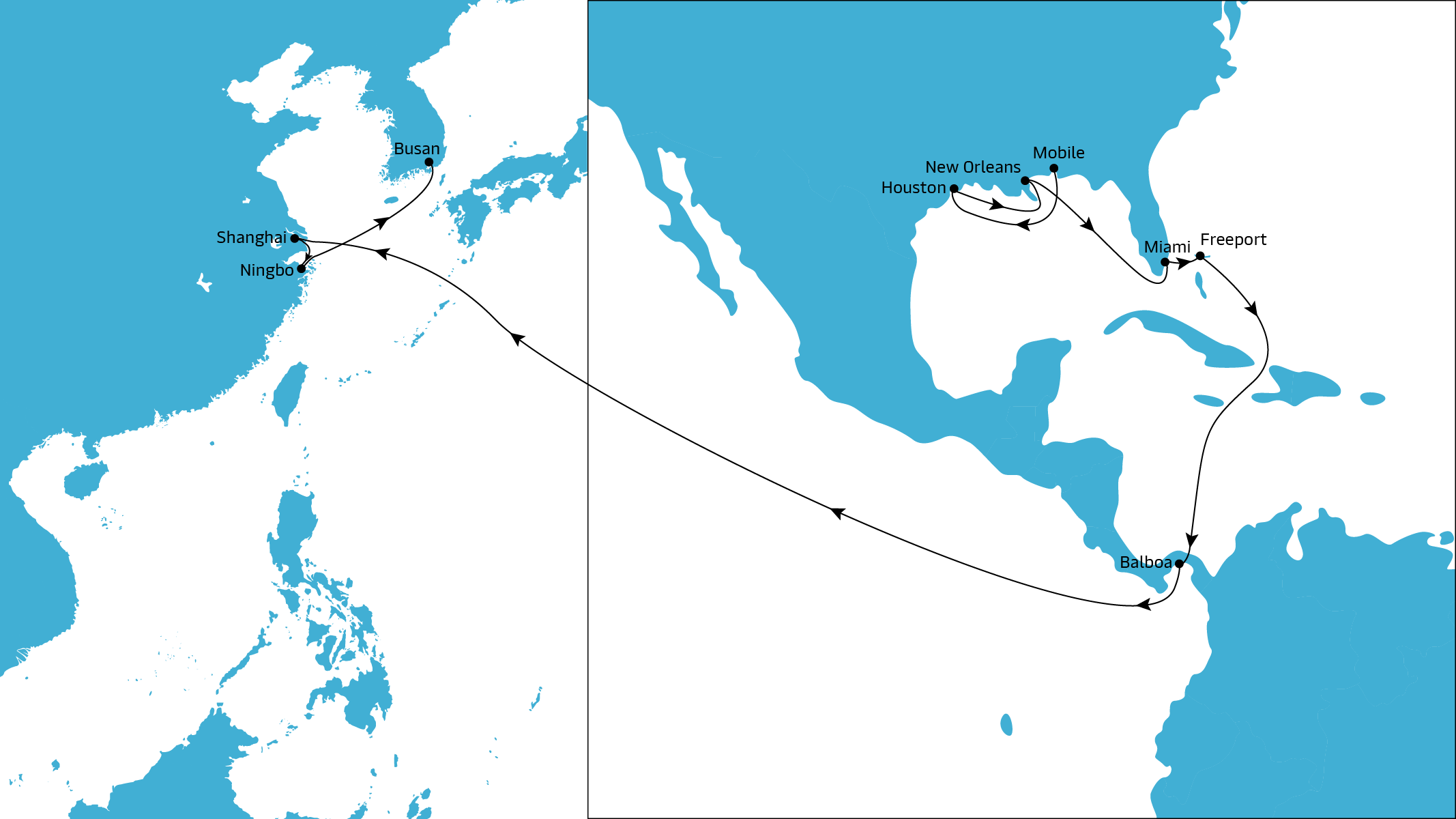 TP18 Westbound Map