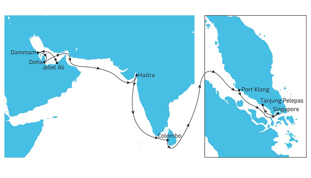 American Express Eastbound