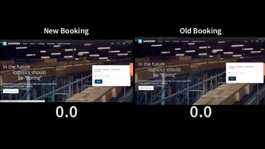 Full speed ahead for Maersk booking Maersk