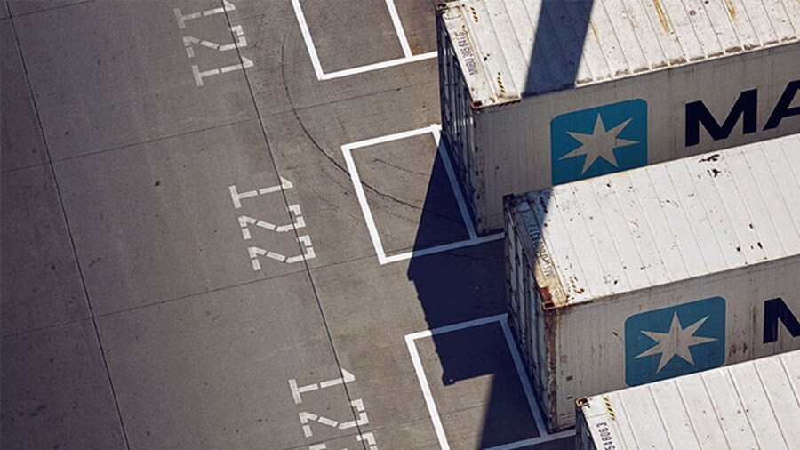 Maersk containers