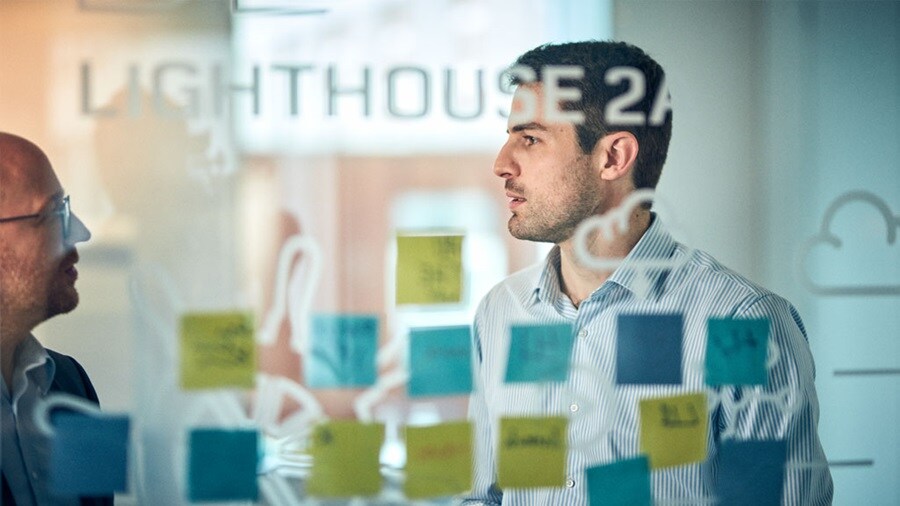 Maersk employees technology collaboration meeting