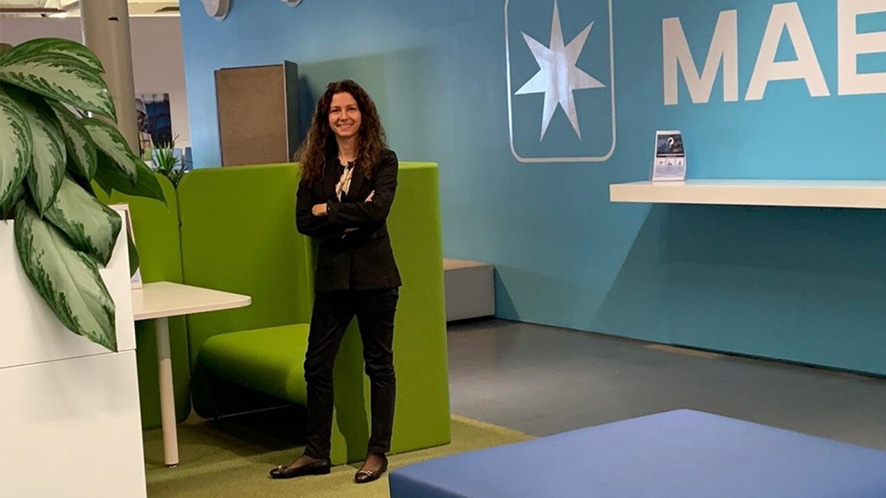 Silvia in office