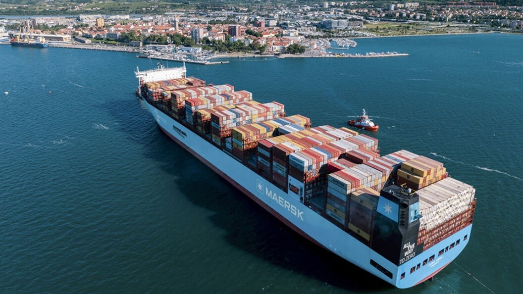 Astrid Maersk in Koper Slovenia