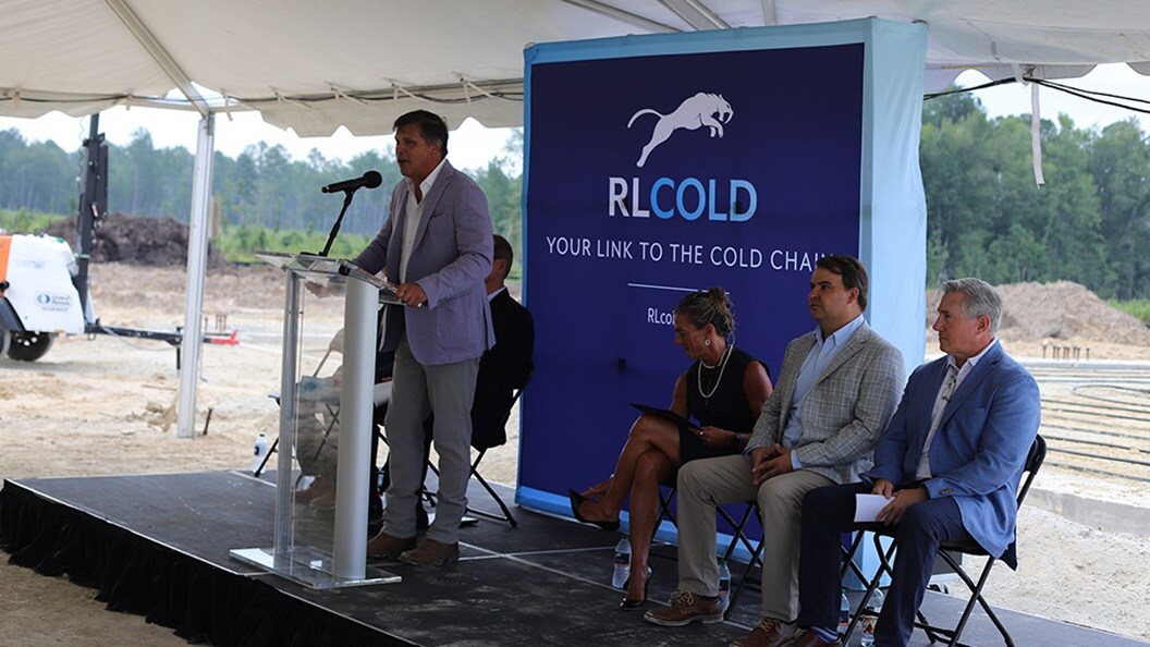 RL cold ground breaking ceremony