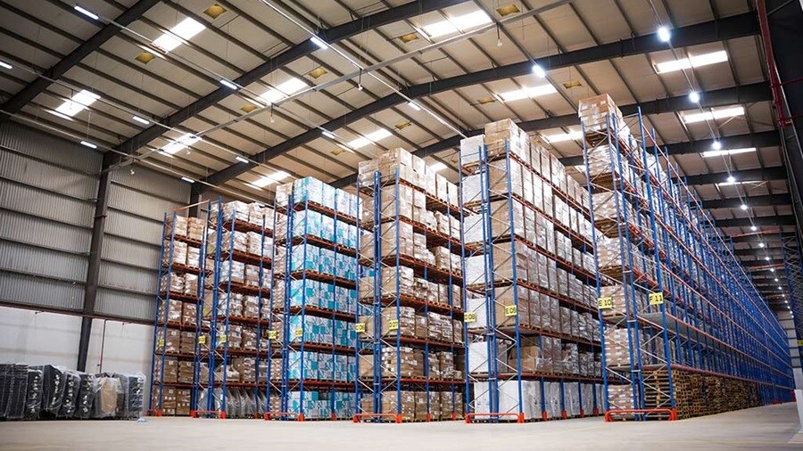 Maersk warehouse