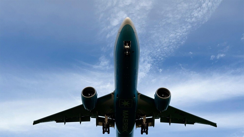 Avião Maersk
