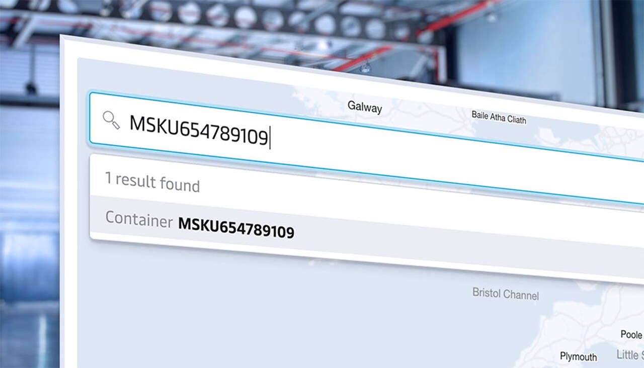 site enhancement Container Tracking on Hub Map Maersk
